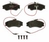 SET PLACUTE FRANA TRW GDB1260 - Compatibil cu CITROEN, PEUGEOT
