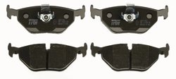 SET PLACUTE FRANA TRW GDB1265 - Compatibil cu ALPINA, BMW
