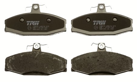 SET PLACUTE FRANA TRW GDB1280 - Compatibil cu SKODA, VW