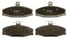 SET PLACUTE FRANA TRW GDB1280 - Compatibil cu SKODA, VW