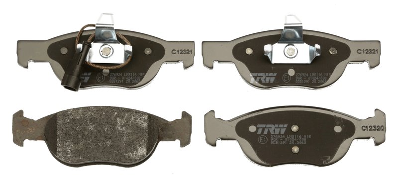 SET PLACUTE FRANA TRW GDB1291 - Compatibil cu ALFA ROMEO, FIAT, LANCIA