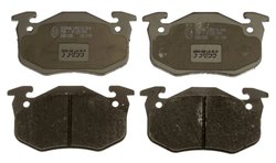 SET PLACUTE FRANA TRW GDB1305 - Compatibil cu CITROEN, CITROEN (DF-PSA), FENGSHEN, MERCEDES-BENZ, PEUGEOT, RENAULT