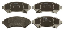 Set placute frana TRW GDB1308