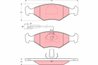 SET PLACUTE FRANA TRW GDB1340 - Compatibil cu FIAT, LANCIA