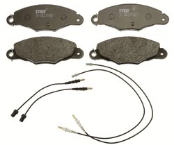 SET PLACUTE FRANA TRW GDB1336 - Compatibil cu CITROEN