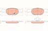 Set placute frana TRW GDB1339