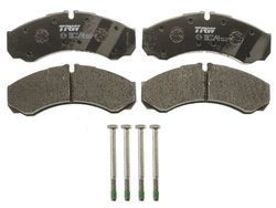 SET PLACUTE FRANA TRW GDB1345 - Compatibil cu IVECO, LADA, NISSAN