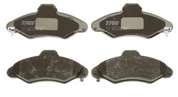 Set placute frana TRW GDB1349