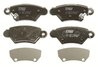 SET PLACUTE FRANA TRW GDB1352 - Compatibil cu CHEVROLET, HOLDEN, OPEL, VAUXHALL