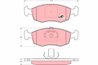 SET PLACUTE FRANA TRW GDB1383 - Compatibil cu FIAT, FIAT (NANJING)