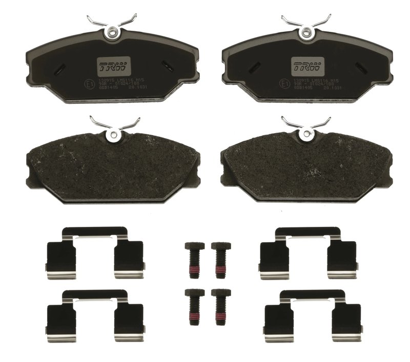 SET PLACUTE FRANA TRW GDB1405 - Compatibil cu RENAULT
