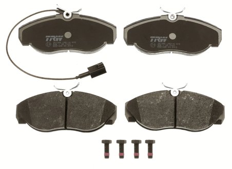 SET PLACUTE FRANA TRW GDB1425 - Compatibil cu CITROEN, FIAT, PEUGEOT