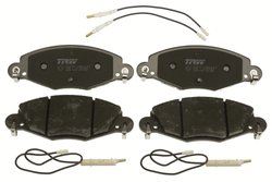 SET PLACUTE FRANA TRW GDB1449 - Compatibil cu CITROEN