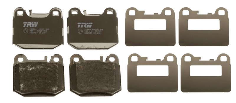 SET PLACUTE FRANA TRW GDB1457 - Compatibil cu MERCEDES-BENZ