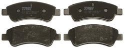 SET PLACUTE FRANA TRW GDB1463 - Compatibil cu CITROEN, CITROEN (DF-PSA), DS, FENGSHEN, MARUTI, OPEL, PEUGEOT, PEUGEOT (DF-PSA), 