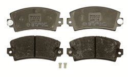 SET PLACUTE FRANA TRW GDB148 - Compatibil cu ABARTH, ALPINE, CITROEN, DACIA, PEUGEOT, RENAULT, TALBOT