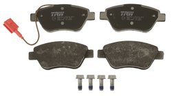 SET PLACUTE FRANA TRW GDB1482 - Compatibil cu ALFA ROMEO, CITROEN, FIAT, PEUGEOT
