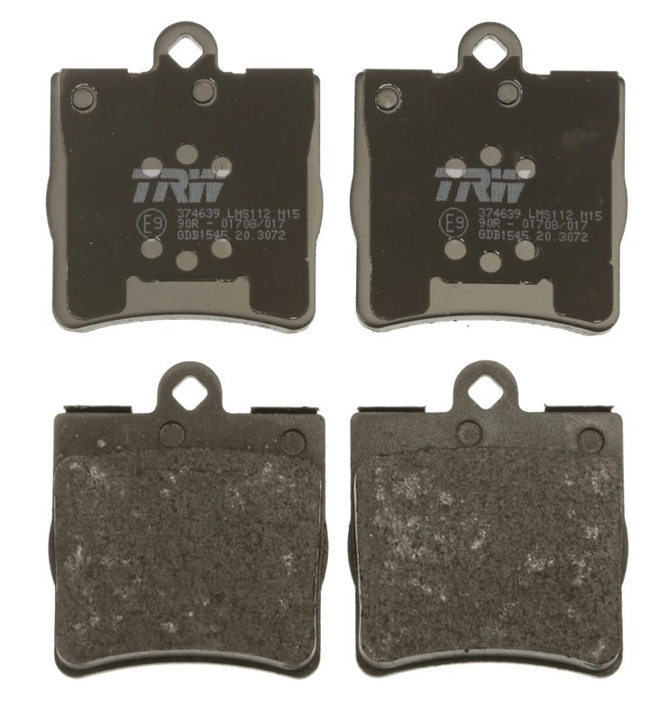 SET PLACUTE FRANA TRW GDB1545 - Compatibil cu CHRYSLER, MERCEDES-BENZ