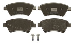 SET PLACUTE FRANA TRW GDB1552 - Compatibil cu RENAULT