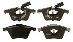 SET PLACUTE FRANA TRW GDB1554 - Compatibil cu AUDI, AUDI (FAW), SEAT