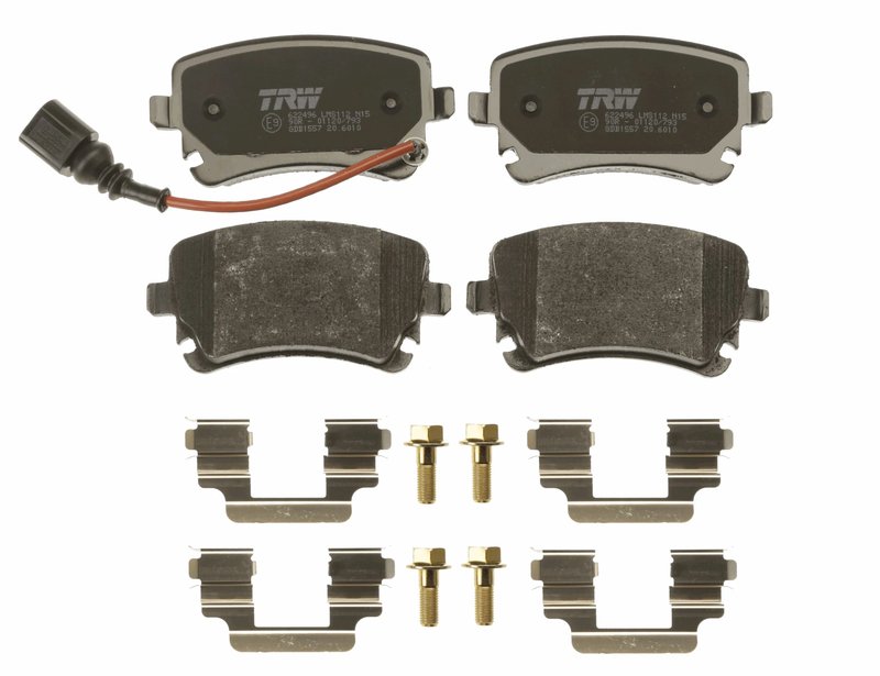 SET PLACUTE FRANA TRW GDB1557 - Compatibil cu VW