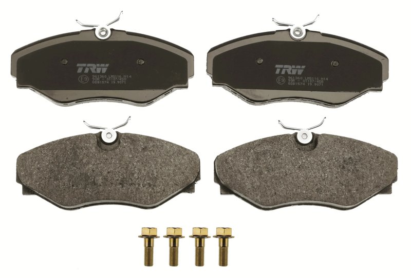 SET PLACUTE FRANA TRW GDB1574 - Compatibil cu RENAULT