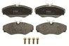 SET PLACUTE FRANA TRW GDB1574 - Compatibil cu RENAULT