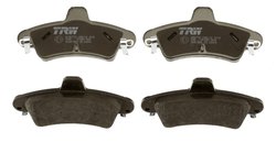 SET PLACUTE FRANA TRW GDB1580 - Compatibil cu FORD, FORD AUSTRALIA