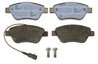 SET PLACUTE FRANA TRW GDB1590 - Compatibil cu FIAT, LANCIA