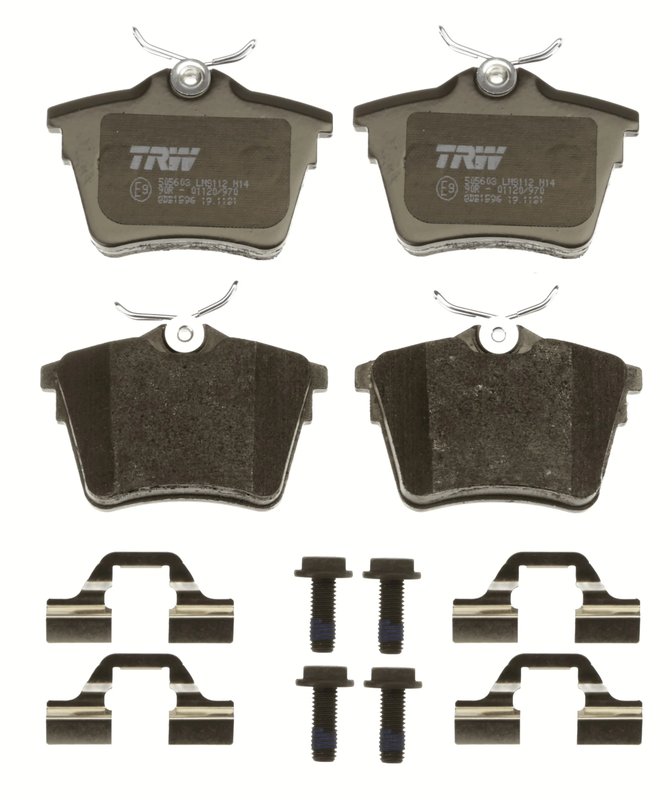 SET PLACUTE FRANA TRW GDB1596 - Compatibil cu CITROEN, PEUGEOT