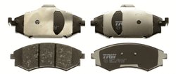 SET PLACUTE FRANA TRW GDB1623 - Compatibil cu CITROEN
