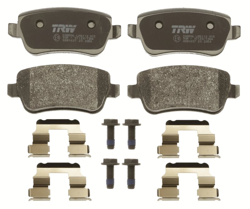 SET PLACUTE FRANA TRW GDB1637 - Compatibil cu FIAT