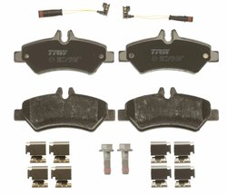 SET PLACUTE FRANA TRW GDB1697 - Compatibil cu MERCEDES-BENZ, VW