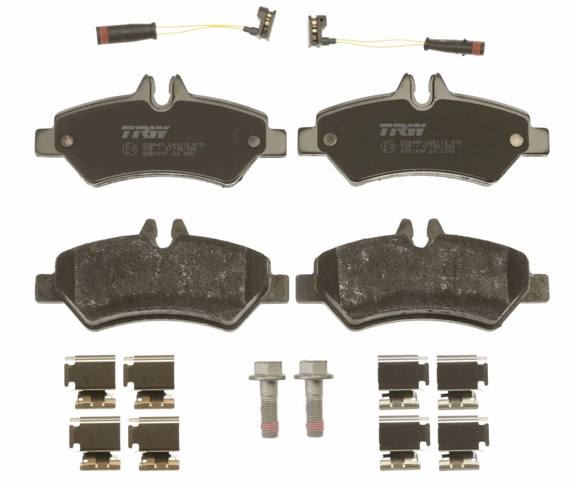 SET PLACUTE FRANA TRW GDB1697 - Compatibil cu MERCEDES-BENZ, VW