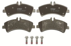 SET PLACUTE FRANA TRW GDB1699 - Compatibil cu MERCEDES-BENZ, VW