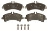 SET PLACUTE FRANA TRW GDB1699 - Compatibil cu MERCEDES-BENZ, VW