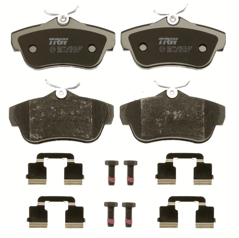 SET PLACUTE FRANA TRW GDB1740 - Compatibil cu CITROEN, FIAT, PEUGEOT, TOYOTA
