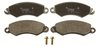 SET PLACUTE FRANA TRW GDB1744 - Compatibil cu LDV, MAXUS