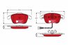 Set placute frana TRW GDB1762DTE