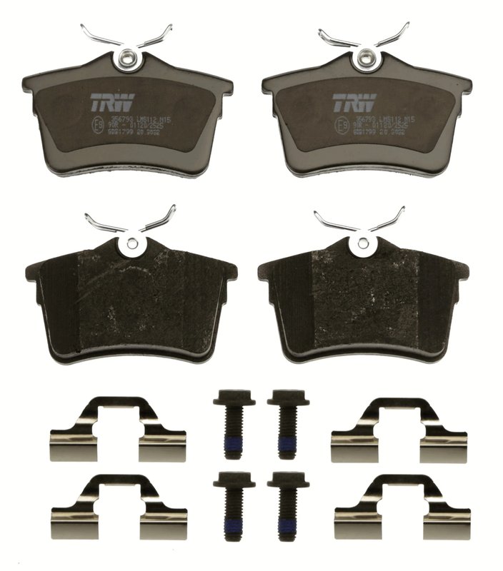 SET PLACUTE FRANA TRW GDB1799 - Compatibil cu CITROEN, PEUGEOT