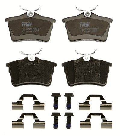 SET PLACUTE FRANA TRW GDB1799 - Compatibil cu CITROEN, PEUGEOT