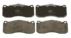 SET PLACUTE FRANA TRW GDB1802 - Compatibil cu BMW