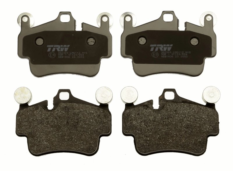SET PLACUTE FRANA TRW GDB1836 - Compatibil cu PORSCHE