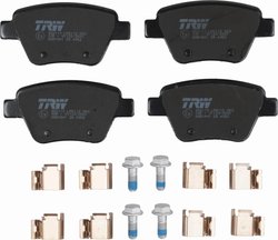 SET PLACUTE FRANA TRW GDB1841 - Compatibil cu AUDI, SEAT, SKODA, SKODA (SVW), VW