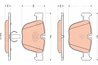 SET PLACUTE FRANA TRW GDB1892 - Compatibil cu BMW