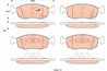 SET PLACUTE FRANA TRW GDB1921 - Compatibil cu CHRYSLER, FIAT, LANCIA