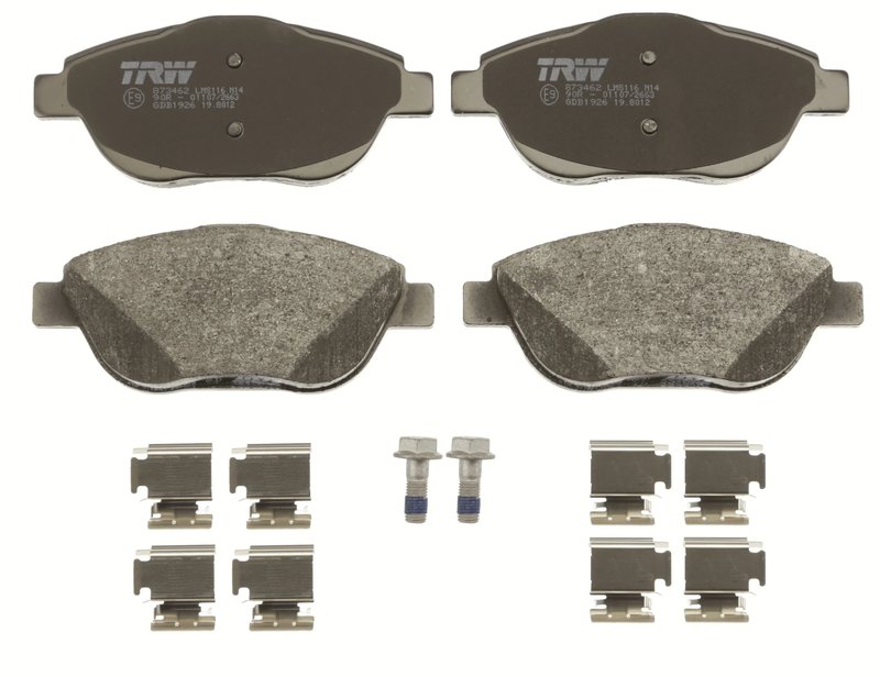 SET PLACUTE FRANA TRW GDB1926 - Compatibil cu CITROEN, DS, OPEL, PEUGEOT, VAUXHALL