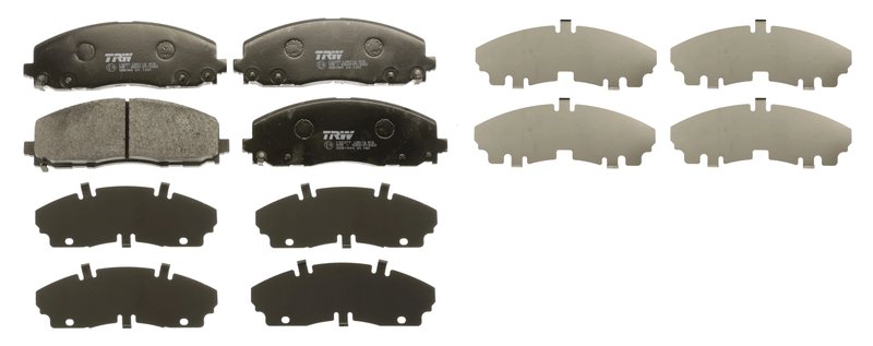 SET PLACUTE FRANA TRW GDB1944 - Compatibil cu CHRYSLER, FIAT, LANCIA, VW