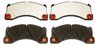 SET PLACUTE FRANA TRW GDB1969 - Compatibil cu PORSCHE, VW
