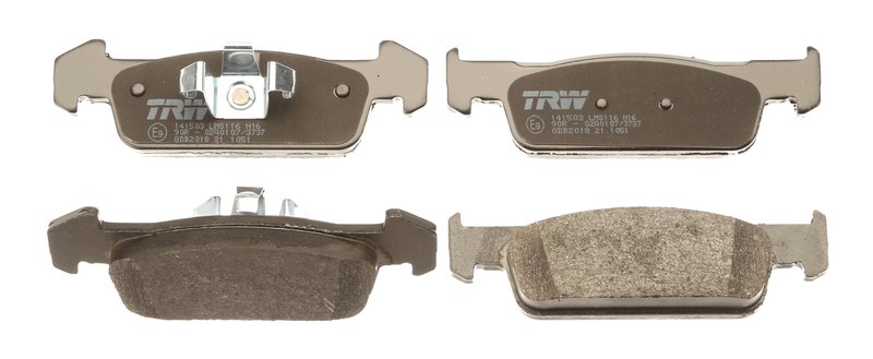 SET PLACUTE FRANA TRW GDB2018 - Compatibil cu DACIA, RENAULT